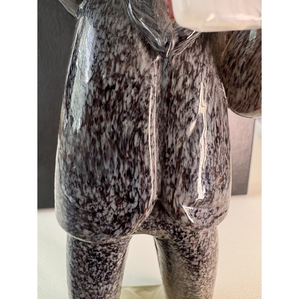 Vintage Murano Style Art Glass Politician Orator Lawyer Figurine Hand Blown 5.5" - Picture 7 of 11